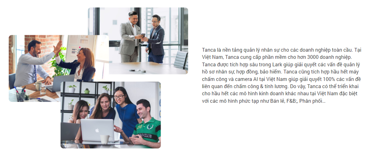 Phần mềm Quản lý Nhân sự nhiều doanh nghiệp sử dụng nhất – Tanca